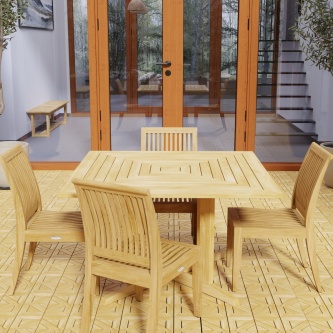 5 pc Laguna Pyramid Dining Set