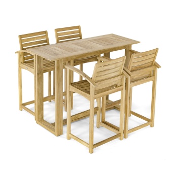 Horizon Somerset Teak Bar Set