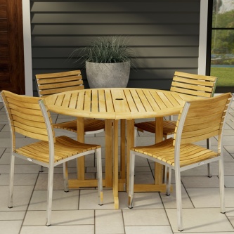 5 pc Barbuda Vogue Dining Set
