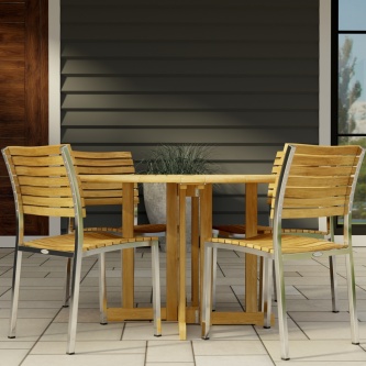 5 pc Barbuda Vogue Dining Set