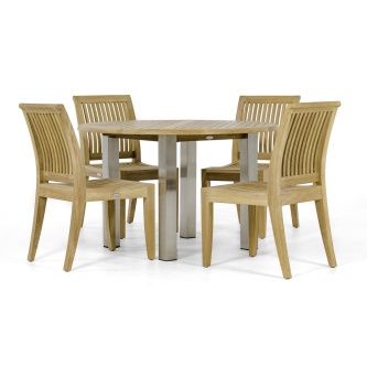 Vogue Laguna 4FT Round Dining Set