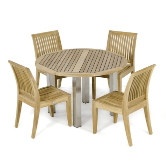 Vogue Laguna 4FT Round Dining Set