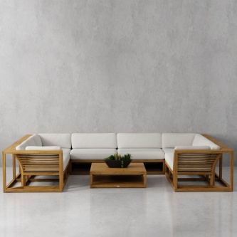 Maya 7 pc U-Shaped Sectional