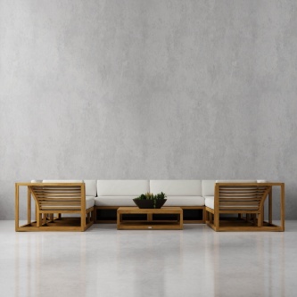 Maya 7 pc U-Shaped Sectional
