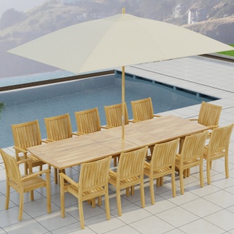 13 pc Sussex Veranda Dining Set