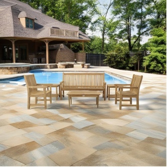 6 pc Veranda Bench and Chair Set