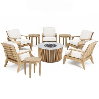 11 pc Agora Fire Table Laguna Set