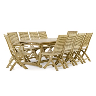 11 pc Veranda Barbuda Dining Set