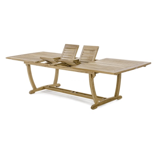 9 pc Reclining Teak Dining Set - Picture L