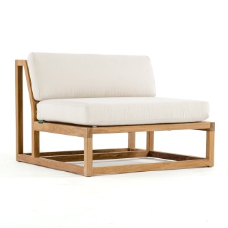 Maya Teak Armless Sofa