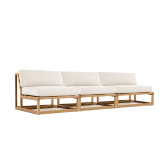Maya Teak Armless Sofa
