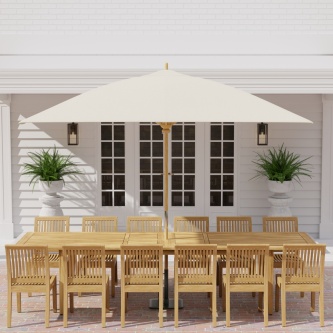 Laguna 13 pc Teak Dining Set