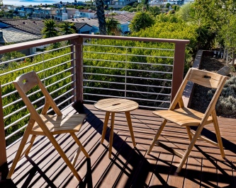 Surf Folding Chairs and Side Table