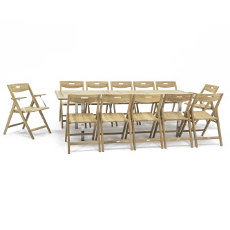 Surf Vogue Dining Set for 12
