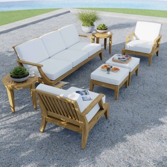 7 pc 84 inch Laguna Conversation Set
