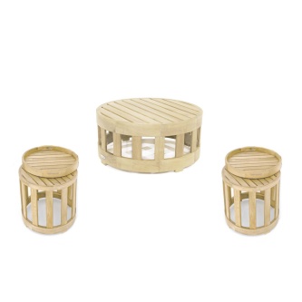 Kafelonia 24 inch Coffee & End Table Set