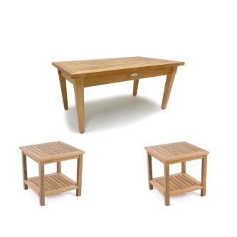 Veranda 3 piece Coffee & End Table Set