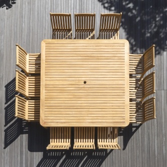 13 pc Veranda Teak Dining Set