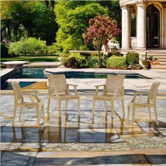 4 Laguna Armchairs