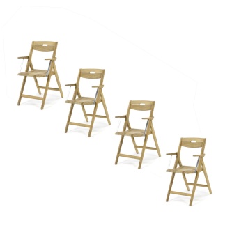 4 Surf Armchairs