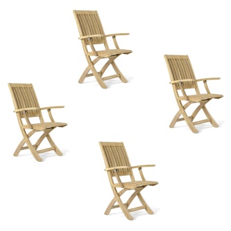 Set of 4 Barbuda Armchairs