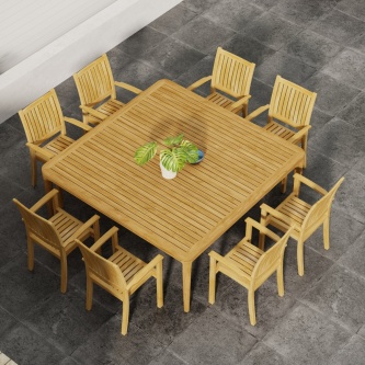 Veranda Sussex Dining Set for 8