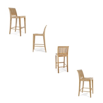 4 Laguna Side Barstools