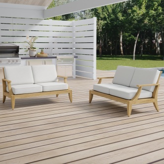 Laguna 57.5 inch Love Seat Set