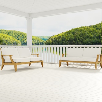 Laguna 60 inch Settee Set
