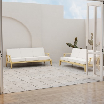 78.8 inch Laguna Teak Sofa Set