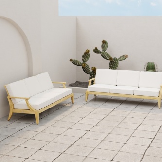 78.8 inch Laguna Teak Sofa Set