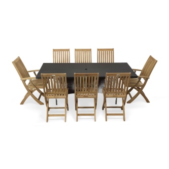 9 pc Valencia Barbuda Dining Set