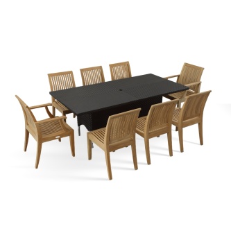 9 piece Laguna Valencia Dining Set