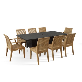 9 piece Laguna Valencia Dining Set