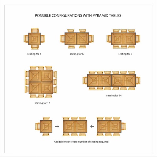9 pc Laguna Montserrat Teak Rectangular Dining Set - Picture O