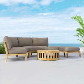 Kafelonia 4 pc Sofa Sectional Set