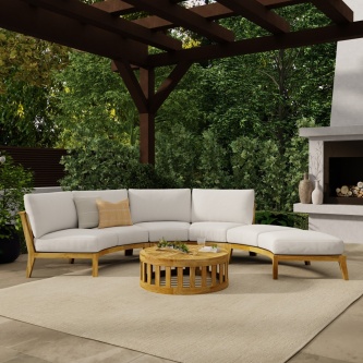 Kafelonia 4 pc Sofa Sectional Set