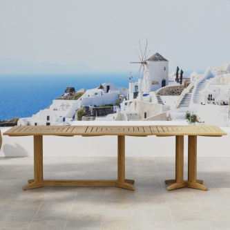 Pyramid Teak Table Set