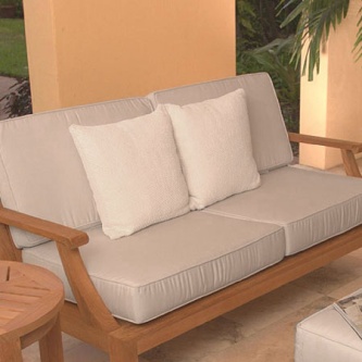 Laguna Teak Sofa Cushions (CC) - Deauville Ardoise