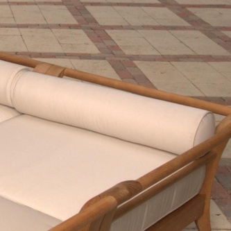 Aman Dais Corner Bolster Pillow 31 in