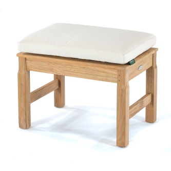 Teak Backless seat cushion