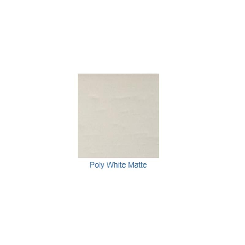Satin White Sample